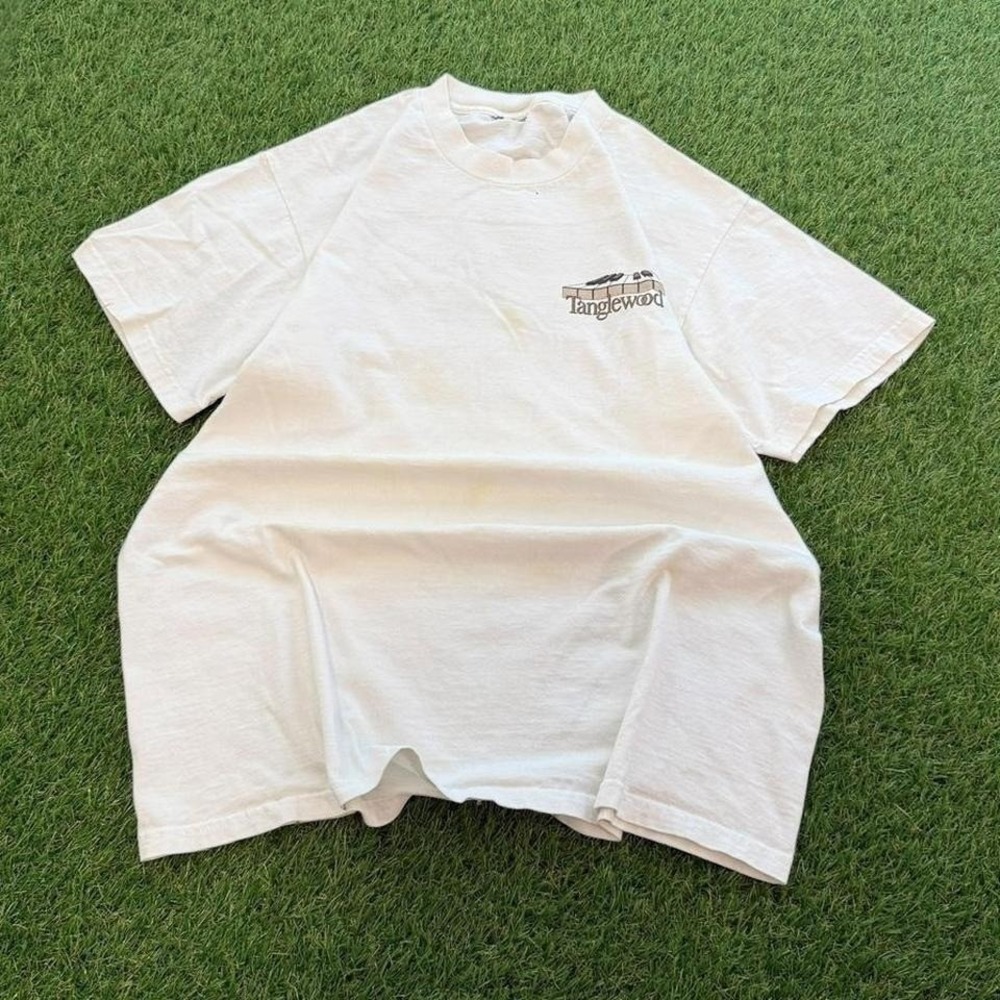 Vintage Tanglewood Music Center white t-shirt medium